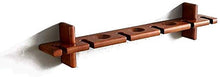Una partizione Riferimento specifico Dimensioni Tavolo di Legno Bottiglia di Vino Rack Superficie traslucida Bella Texture ingombranti Mobili Uniforme Calice Rack
