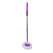 SSAYY Mop Rotazione Automatica A 360 Gradi Rotella in Microfibra Mop in Acciaio Inossidabile Mop Secchio A Doppio Mop per Uso Domestico