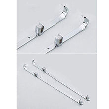 YF-SURINA Organizzatore ordinato Mensola angolare Triangolo Bagno Parete in rame Placcatura cromata Ripiani portaoggetti trasparenti spessi Foratura 25 cm Yueb Aabc