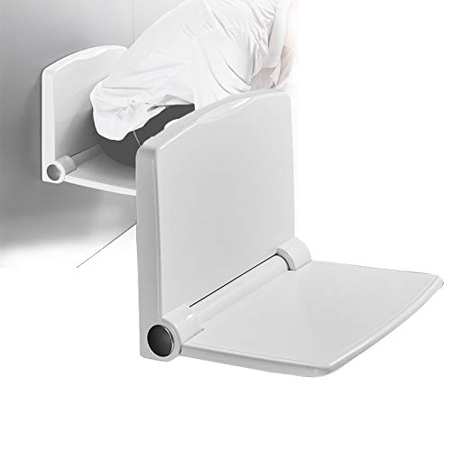 ZYQDRZ Accessori per Sedili da Doccia Pieghevoli, Sedile per Il Bagno di Lusso per Anziani, con Sedia da Doccia A Muro Cromata A Muro per Anziani per Anziani