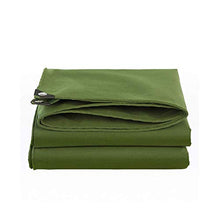 MTYLX Tela Cerata Multiuso All'Aperto, Materiale Spesso Resistente Verde Della Tela Uno Scivolo Della Tela 600G / M²,2X6M,2X6M