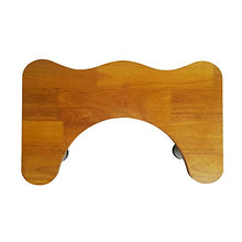 FXJ Sgabello Anti-Slip Sgabello a Piedi in Legno massello Sgabello Basso Sgabello Bagno Bagno WC Antiscivolo Sgabello in Legno Adatto a Tutti i Servizi igienici