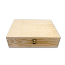 PZ 1 CASSETTA PORTA BOTTIGLIE IN LEGNO DI PINO NATURALE (3 BOTTIGLIE) SCATOLA IN LEGNO BOX FOR BOTTLES CONTENITORE PORTABOTTIGLIE