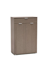 MeMi Me218RG Armadietto, Legno, Rovere Grigio, 38x75x113 cm