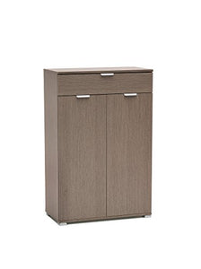 MeMi Me218RG Armadietto, Legno, Rovere Grigio, 38x75x113 cm