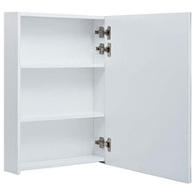 GOTOTOP Armadietto a specchio, moderno, a LED, per bagno, per casa, hotel, bagno, 50 x 13 x 70 cm
