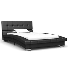 SKM Giroletto Nero in Similpelle 200x90 cm