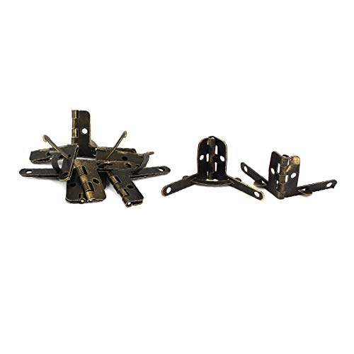 New Lon0167 Cassa del In primo piano vino efficacia affidabile caso di vino stile vintage 90 gradi supporto cerniera a molla tono di bronzo 8 pz(id:db5 ad 9c 995)