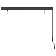 vidaXL - Tenda avvolgibile per esterni, 160 x 250 cm, arancione e marrone