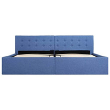 SKM Giroletto Idraulico con Contenitore Blu in Tessuto 180x200 cm