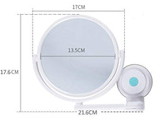 MMWYC Specchio Pieghevole a Ventosa Specchio da Parete for Appendere Il Bagno Specchio for Trucco Regolabile for Specchio Rimovibile