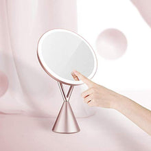 Specchio da trucco con lampada da tavolo LED luce 5x lente d'ingrandimento Riempimento luce da scrivania specchio xuan - vale la pena avere (Colore: -, Dimensioni: -)
