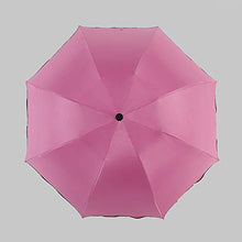 ZHDIN Ombrellone Doppio Uso Sole e Pioggia, ombrellone Protezione UV, ombrellone Pieghevole, ombrellone Donna