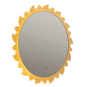 Specchio illuminato a parete Specchio illuminato a LED Bellissimo specchio cosmetico con luci Specchio per il trucco Eccellente per il trucco Specchio retroilluminato a LED per il bagno Tavolo da tru