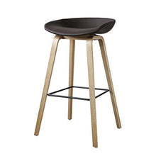 Robusto Bar Stool Bar Stool Moda Creativa Bar Chair Casa Schienale Alto Seggiovia Bar Stool Rotante ad Alta Sgabello Sgabello Colazione Ristorante Ascensore Sgabello Durevole (Color : Brown)