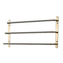 LCSD scaffali del Bagno Set di Accessori da Bagno in Acciaio Inossidabile Spazzolato SUS304 in Acciaio Inox Satinato. Set di Tre portasciugamani da Parete Moderno da 60 cm