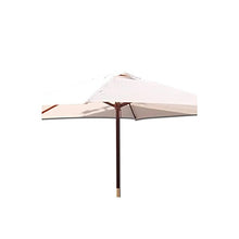 HOMEGARDEN Ombrellone da Giardino Struttura in Legno Diametro Palo 38 Mm