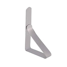 Wifehelper 4pcs Clip di tovaglia Antivento in Acciaio Inox Clip tovaglia Tavolo Morsetti di Copertura per la casa Cena a Buffet