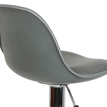 Turefans 2/4/6PCS, sgabelli Bar, sgabelli Cucina, Sedia Alta da Bar, Rotazione 360 °, Altezza Regolabile (Grigio, 2)