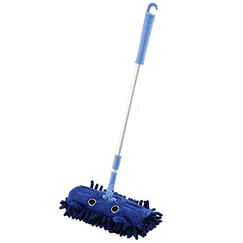 WAMSY Mop Mop per Bambini per La Pulizia del Grammo, Kit di Pulizia per Bambini Kit di Pulizia per Bambini Cartoni Animati per Bambini M