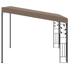 Oushome Gazebo a Parete 3x3x2,5 m Talpa