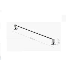 Xiajia - Barra portasciugamani da 60 cm, in acciaio inox 304, impermeabile completa, 20 anni di garanzia, trattamento di lucidatura