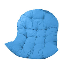Cuscino per sedia a dondolo sospeso per dondolo, imbottitura impermeabile per sedie da giardino