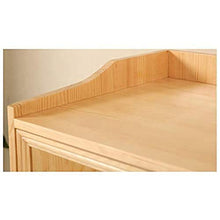 Comodino LHY- Comodino in legno massello con cassetti con forte capacità di appoggio per camera da letto, studio, ecc comodo A