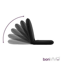 bonVIVO Easy Smart, Sedia Pieghevole Portatile da Esterno, Sedia Richiudibile con Schienale Regolabile e Copertura Impermeabile, Ideale Come Sedia da Yoga, Cuscino da Meditazione o Sedia da Campeggio