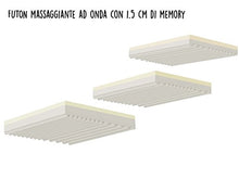 Materassino Futon Pieghevole SalvaSpazio in memory Singolo 80x200 cm doppio utilizzo anche come pouf letto di emergenza