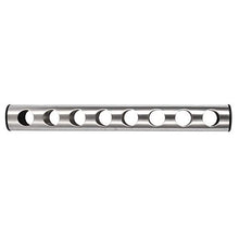 Bicaquu Portabottiglie da Parete Portabottiglie Verticale Durevole, portabottiglie, per Vino da Bar per Uso Domestico(Stainless Steel 8 Holes)