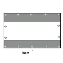 SHIJINHAO Telo Impermeabile Esterno,Pavilion Sides, Impermeabile Heavy Duty Incatramata, Protezione Solare Antivento Cortina D'acqua Con Gli Occhielli, For Patio Portico Giardino Gazebo, Personalizzab