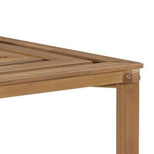 vidaXL Legno Massello d'Acacia Panca 140x140x86 cm Quadrata Banco Panchina