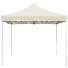 UnfadeMemory Gazebo Professionale Pieghevole Alluminio 2x2 m Crema