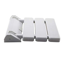 Accessori da bagno - Bianco ABS antiscivolo bagno privato vasca Sedia a parete sgabello pieghevole anziani / donne in gravidanza / Modifica disabili Scarpe Sgabello balneazione sicura sedia della sede