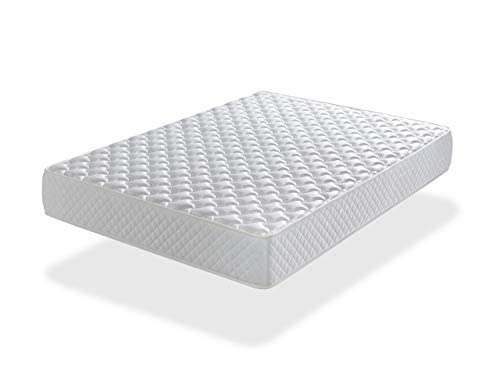 Materasso Florida, 140x190x20 cm. Viscoelastico-Memory Foam, Accoglienza morbida y comoda, Durezza Media, Reversibile (Inverno / Estate),Tessuto elasticizzato con molta resistenza.