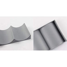 Jeffrey Portabottiglie in Plastica in Stile Europeo, Impilabile Espositore per Bottiglie di Vino in Plastica, Portaoggetti per 4 Contenitori, per Armadio da Cucina, Dispensa e Organizzazione (Grigio)