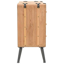 ROMELAREU Cassettiera in Legno Massello di Abete 91x35x73 cm Arredamento Armadietti e portaoggetti Armadietti e stipi