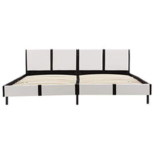 SKM Giroletto Nero e Bianco in Similpelle 180x200 cm (28.65kg) Bianco