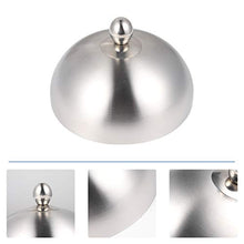 Cabilock Set Coperchio A Cupola Fondente Accessori per Piastra in Acciaio Inox Coperchio per Cottura A Vapore Coperchio per Cibo Vegetariano per Grigliare Carne in Acciaio Inox