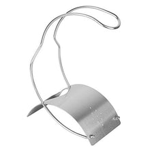 HERCHR Porta Bottiglie di Vino in Acciaio Inossidabile 16,5X10X25 cm Portabottiglie della Singola Bottiglia per L'Ufficio della Cucina Domestica