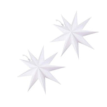 ARTFFEL Vola 2 Pezzi 3D Stella di Carta Lanterna Paralume for la Festa Nuziale di Natale Home Decor .Compleanno