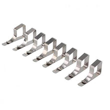 Amoyer Clip 8pcs Tabella Domestica della Copertura del Panno di Metallo delle Spine Morsetti Picnic Prom Promenade Copertina Tavola Rotonda Clip Stabili