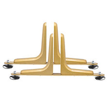 XYEQZ 2 PCS Office Partition Support Staffa, Divisori Morsetto, Privacy Parete Scaffale per Uffici, Saloni, Cliniche, Saloni per Unghie E Ristoranti,d'oro