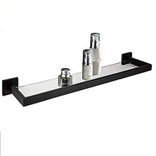 JKCKHA Northern Europe. Bella Moderna in Acciaio Inossidabile Vetro Nero rettangolari Accessori Bagno/Bagno Rack Multifunzionale Modern Bathroom Rack Multifunzione