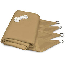 Sol Royal Tenda a Vela Impermeabile 400x200 cm SolVision PS9 - Protezione Anti Raggi UV - Sabbia - Rettangolare