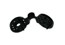 Maillestore Clip tonde Nere - Confezione da 50 Pezzi Nero Confezione da 50 Pezzi