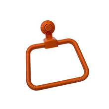 Keahup Anello portasalviette a Ventosa 1 Pezzo Anello portasalviette a Ventosa sottovuoto Porta Asciugamani da Cucina Mensola Bagno Nero