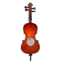 Adesivo Frigorifero a Forma di Violoncello, Magnete Tridimensionale per Frigorifero in Legno di Tiglio Tridimensionale per Regalo Decorativo per la Casa