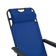 Festnight 2 pz Sedie a Sdraio Pieghevole da Giardino per Esterno con Poggiapiedi Blu/Nero/Rosso/Grigio/Marrone,Lettini Prendisole Pieghevoli Esterno con Poggiapiedi